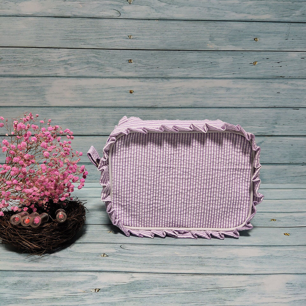 NEW ARRIVAL! 【名前刺繍】化粧ポーチ　収納　オーダー　カスタマイズ　プレゼント　旅行　バッグ - Fallook