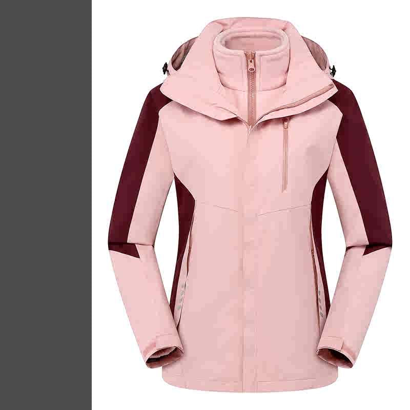 NEW！商店風－秋冬大活躍！商店風3-in-1 ジャケット - Fallook