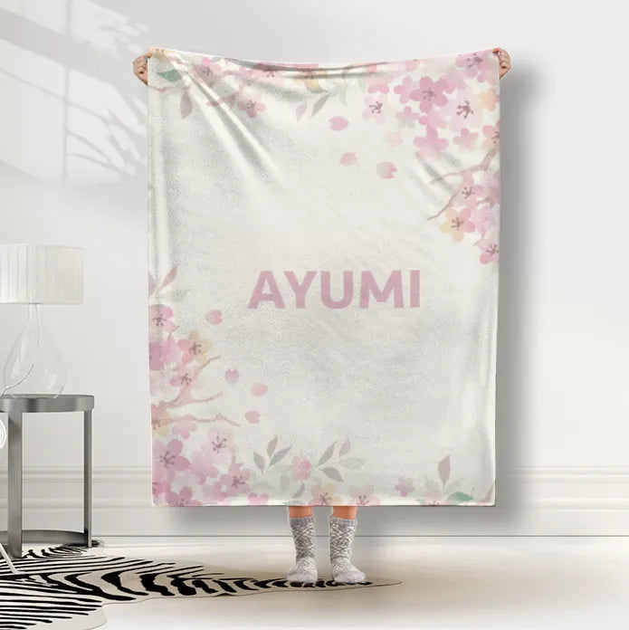 2026新作！名入れ＆生年月日入り ベビーブランケット 02