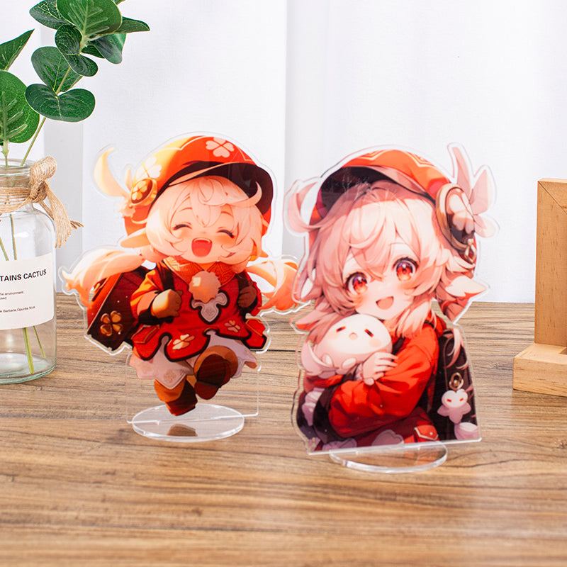 アクリルスタンドカスタム透明装飾お土産誕生日プレゼントペット猫犬キーホルダーアニメキャラクター漫画 - Fallook