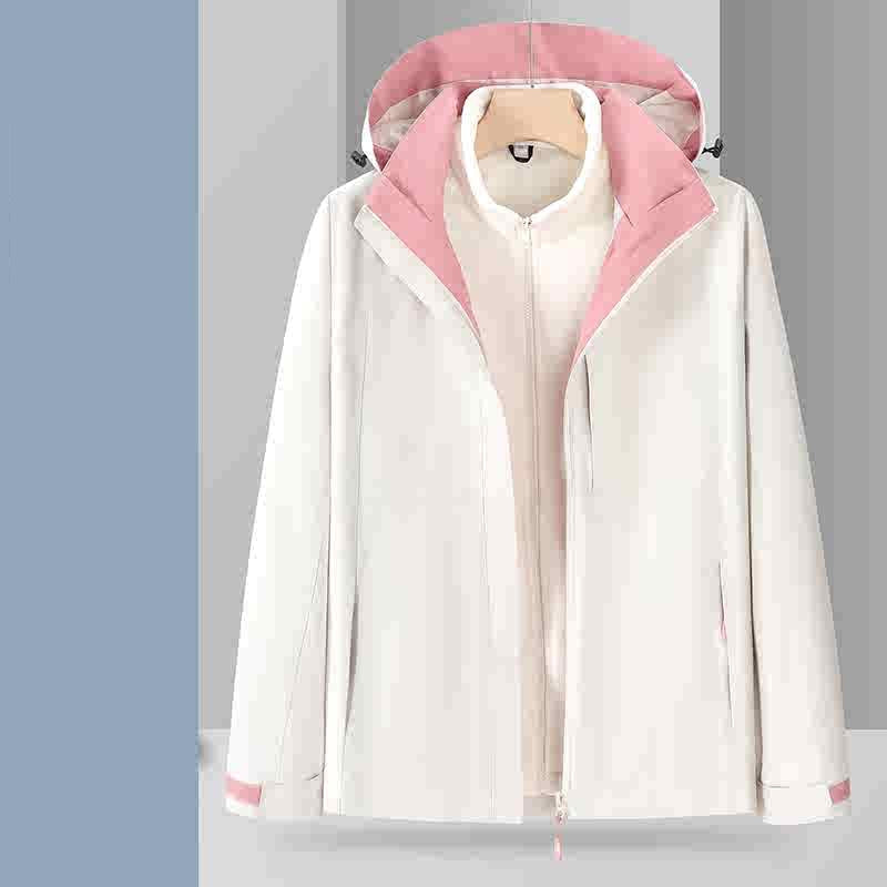 NEW！商店風－秋冬大活躍！商店風3-in-1 ジャケット - Fallook