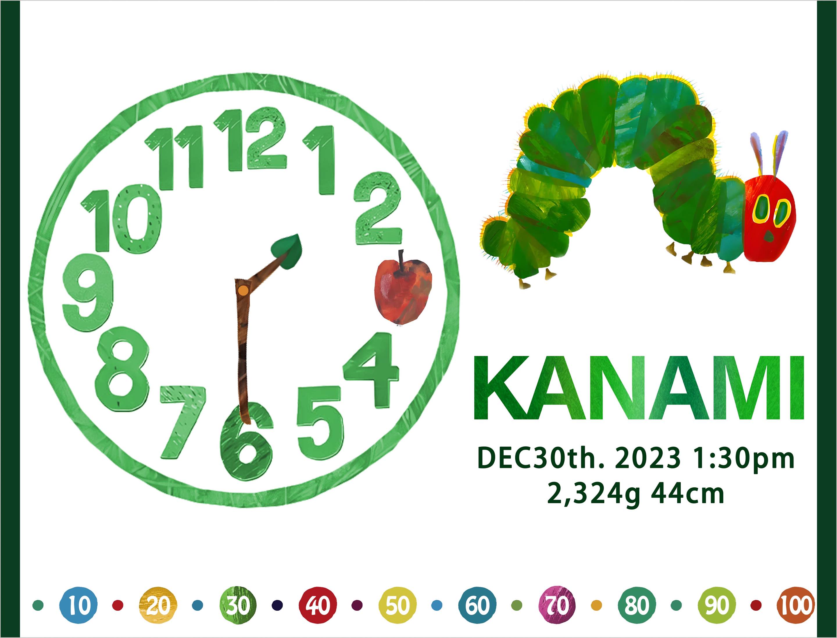 絵本テイストが大人気です!名前入りの絵本柄ブランケットです｜時計 - Fallook