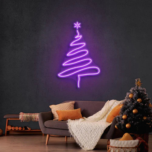クリスマスツリーのネオンサイン · クリスマスのネオンサイン  · 部屋 ネオン ライト