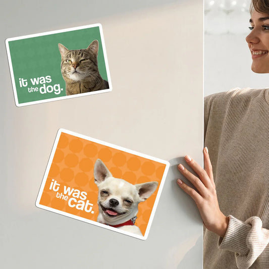 ペット愛好家-私はそれを食べた-パーソナライズされた写真の磁石 - Fallook