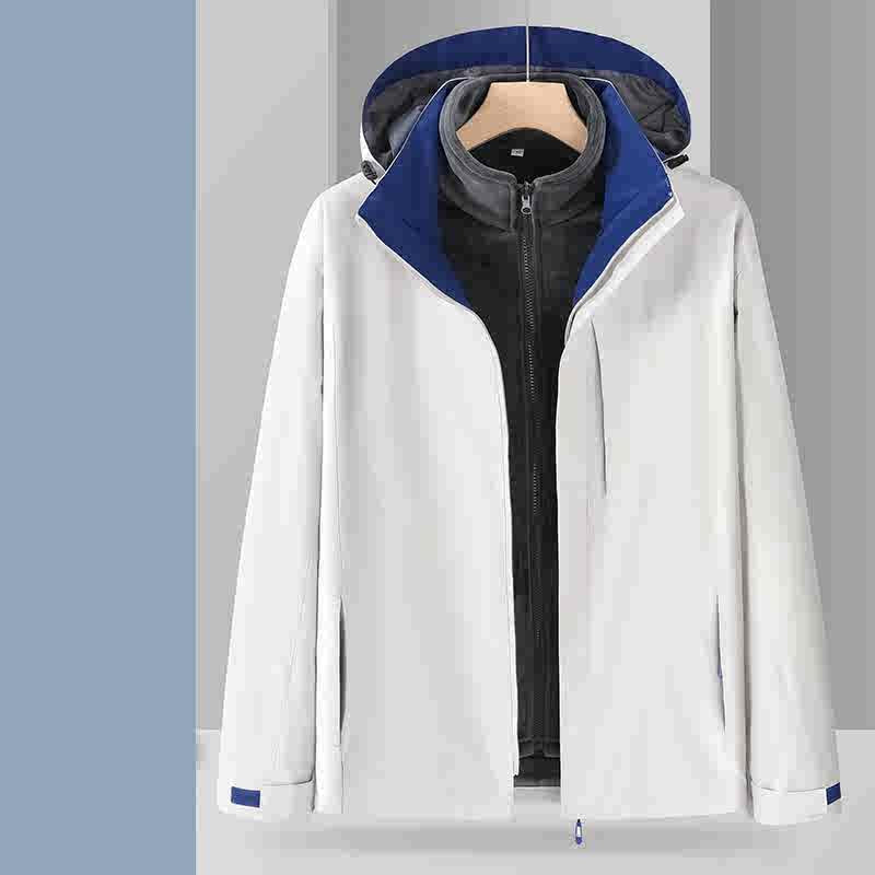 NEW！商店風－秋冬大活躍！商店風3-in-1 ジャケット - Fallook