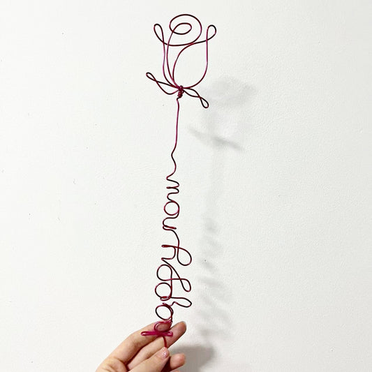 名前入りで枯れない花 | バラ | 母の日 | 誕生日 | 記念日