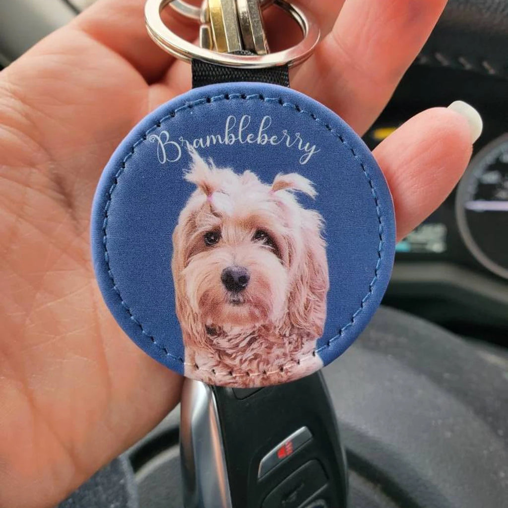 Original key ring made from a photo (from 1 plate)