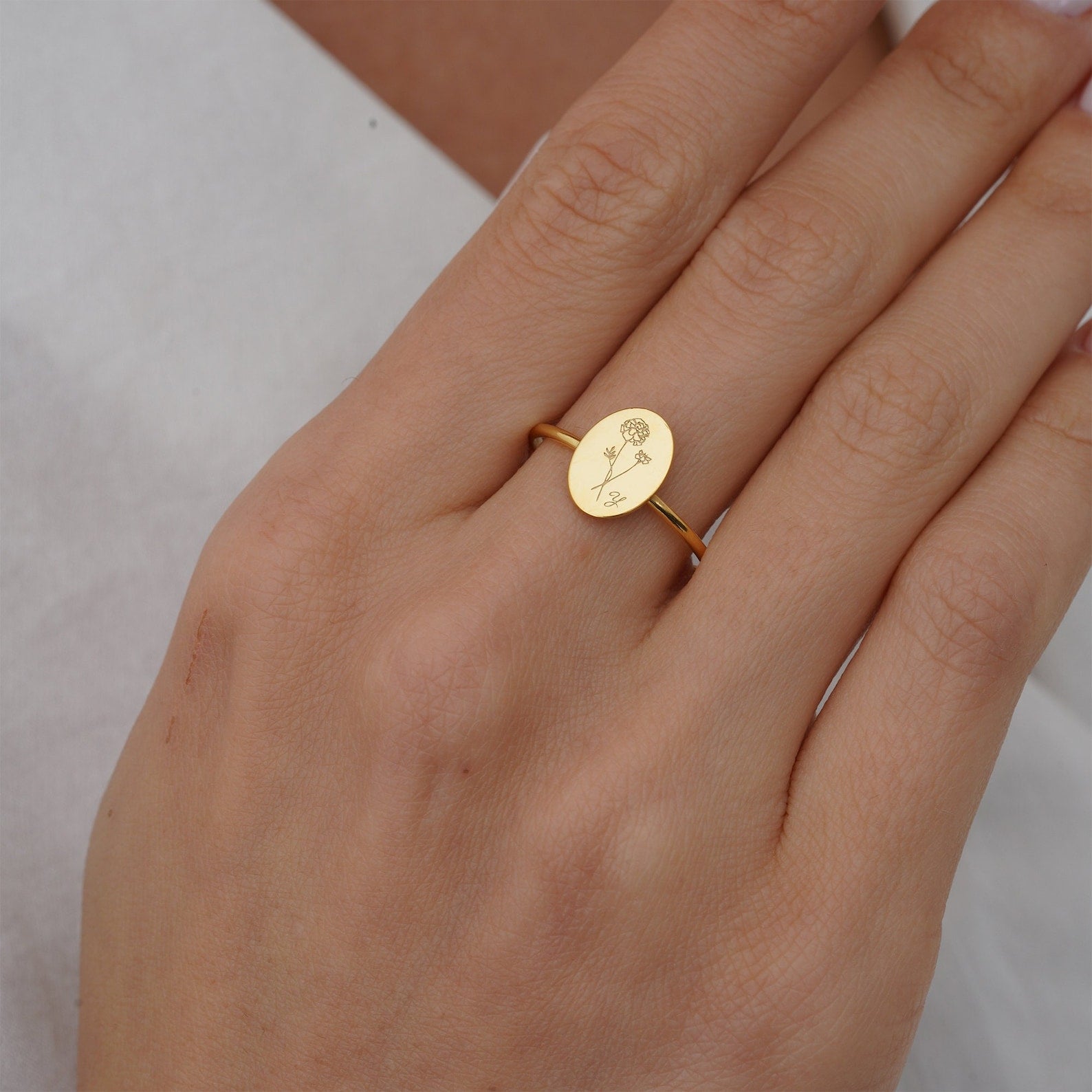 Birth Flower 誕生花リング 50以上の花シリーズ！ - Fallook