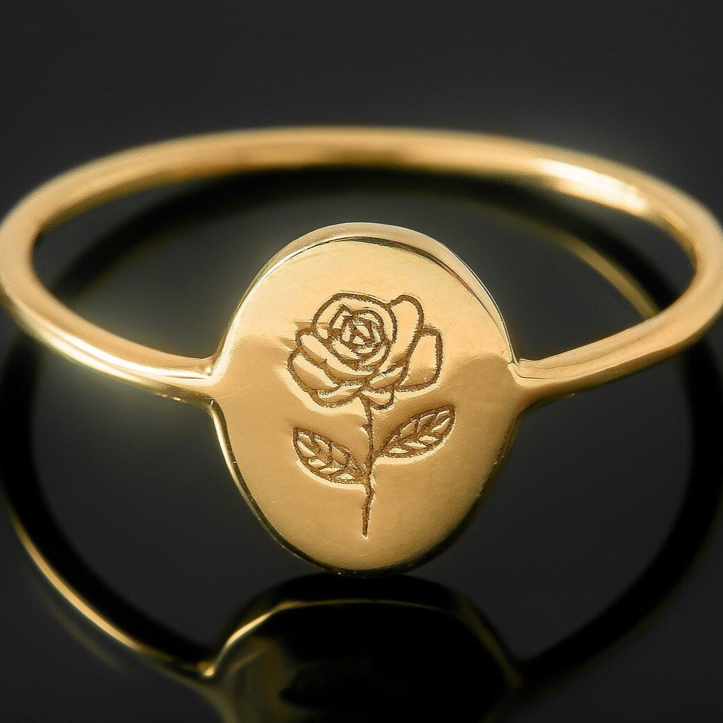 Birth Flower 誕生花リング 50以上の花シリーズ！ - Fallook