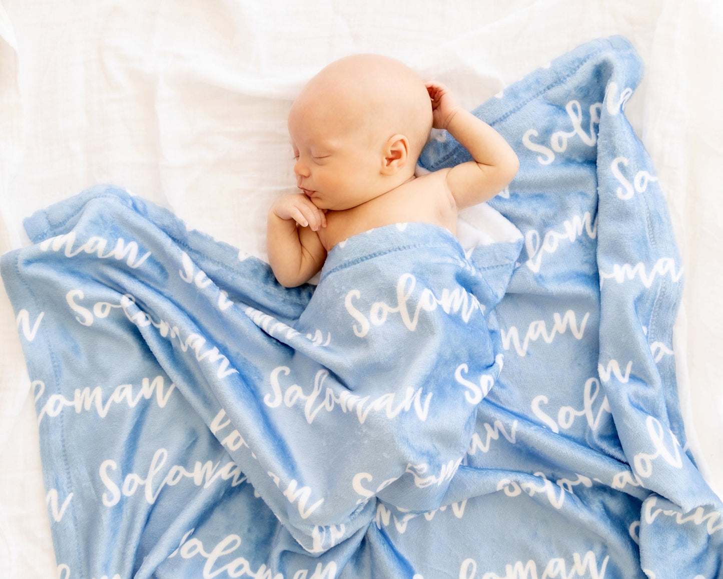 [Earth] Baby Gift Name Blanket Boy Girl Baby Baby Child Celebration Gift Birthday Gift