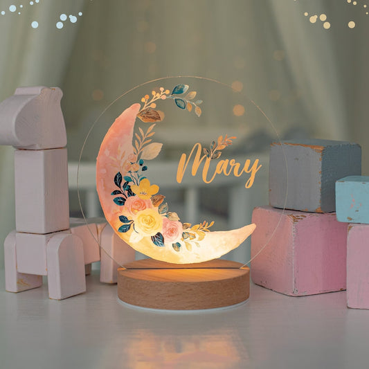 子供のためのパーソナライズされた夜の光 カスタム夜の光