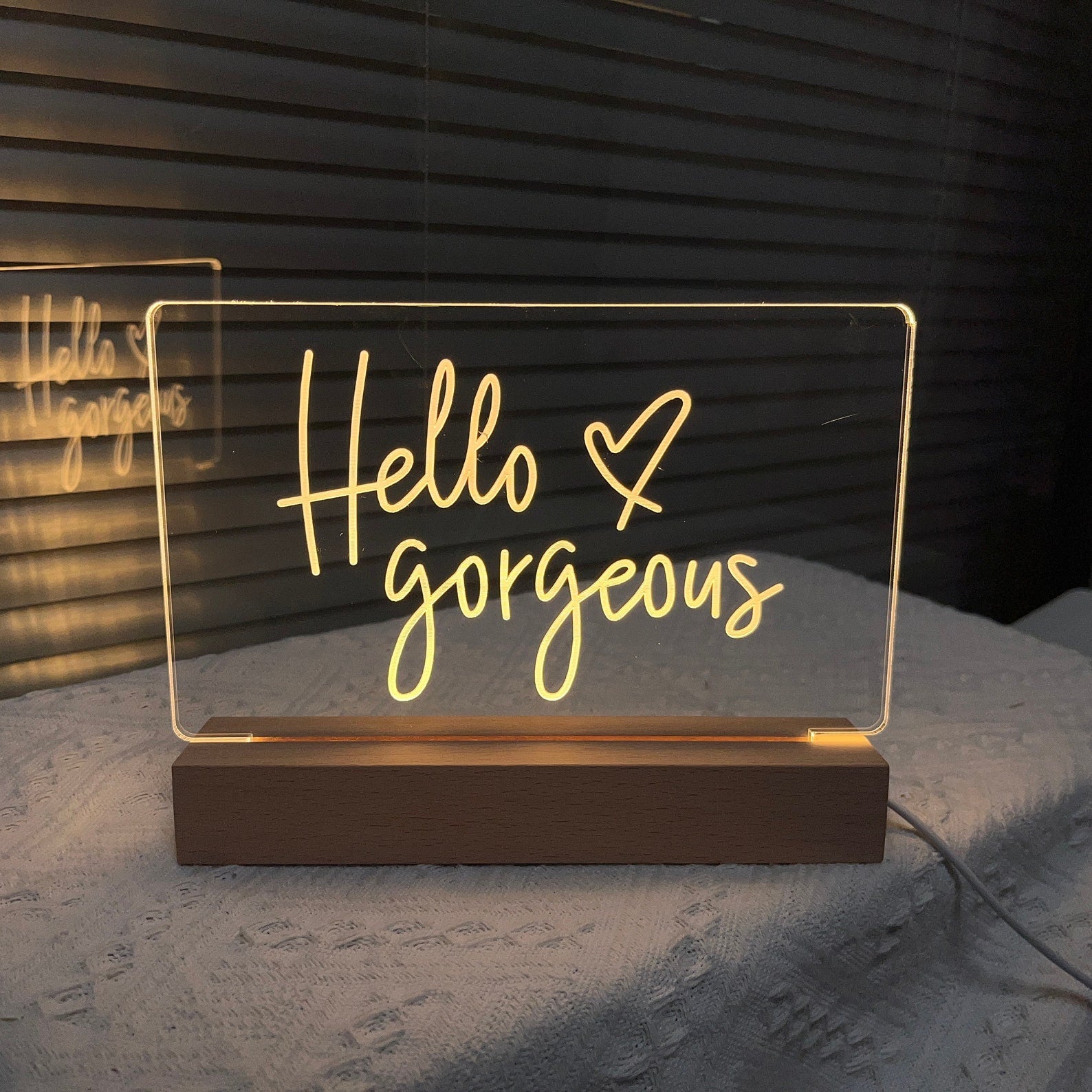 ♪結婚祝い フォトフレーム・木製 フォトフレーム・フォト フレーム デコ・フォトフレーム おしゃれ プレゼント・LEDフォトフレームライト - Fallook