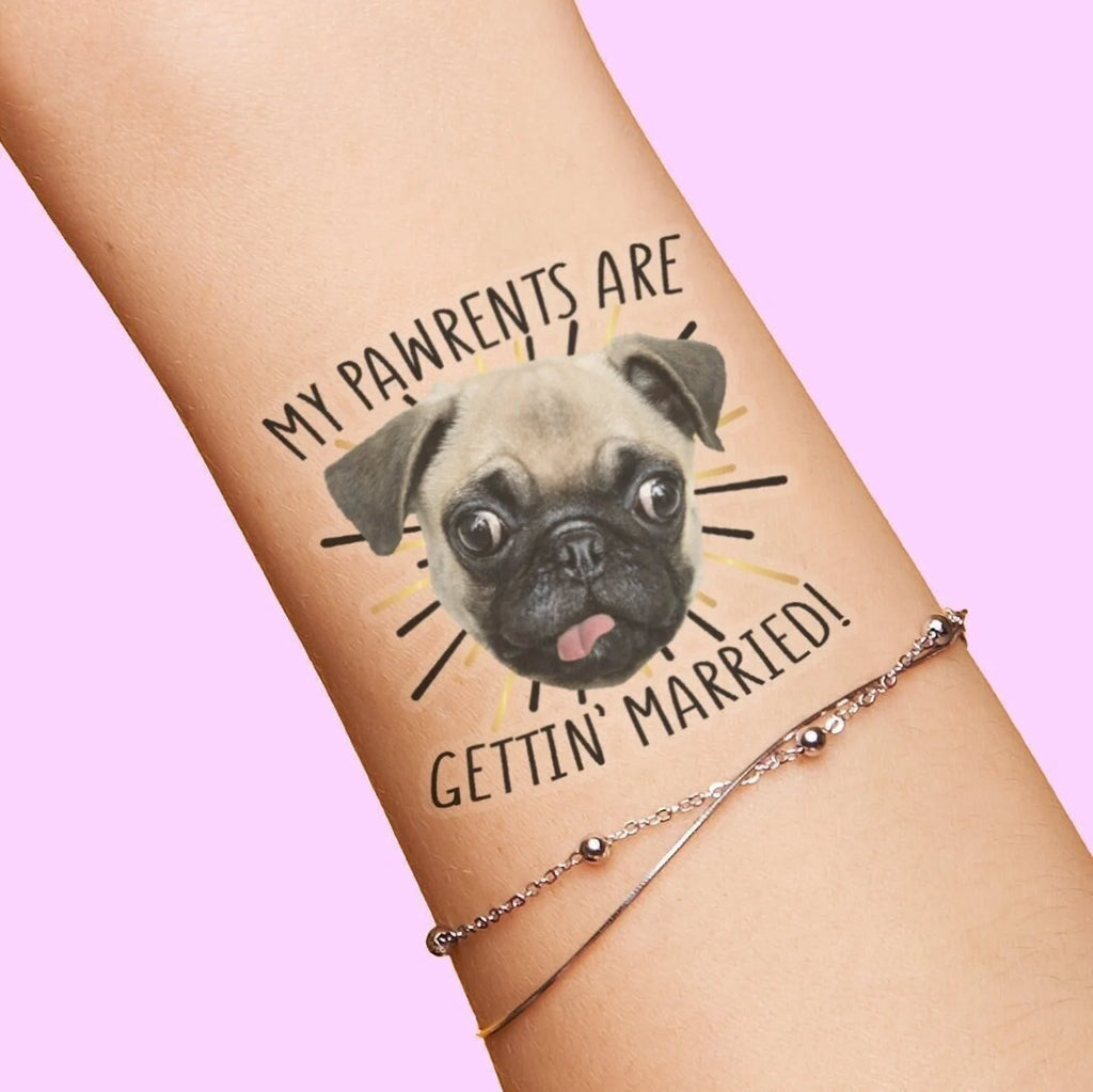 New！【オーダーメイド】ペット肖像タトゥー