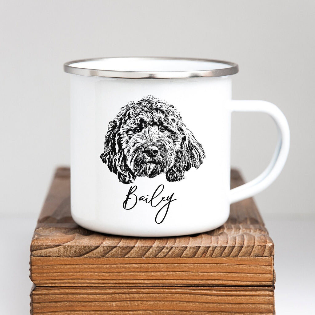 ♪カスタムペット エナメルキャンプマグ