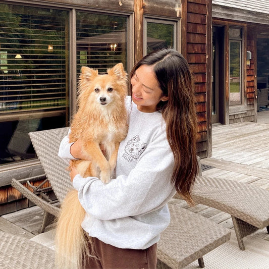 ❤️印絵♡愛犬・愛猫ペット・うちの子の写真オーダーメイドトレーナー 長袖 秋冬ウールを加えます - Fallook