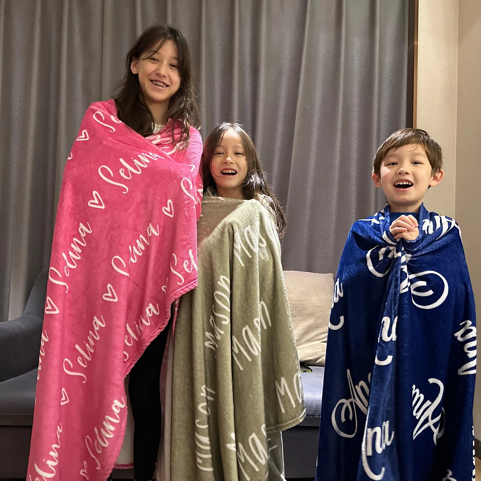 【地球】出産祝い 名前入りブランケット 男の子 女の子 赤ちゃん ベビー 子供  お祝い ギフト 誕生日プレゼント