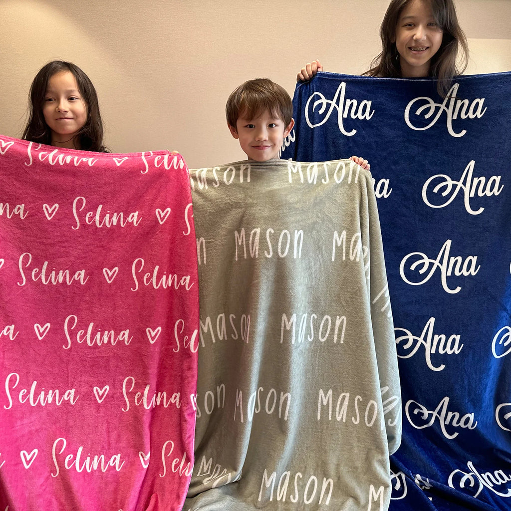 【地球】出産祝い 名前入りブランケット 男の子 女の子 赤ちゃん ベビー 子供  お祝い ギフト 誕生日プレゼント