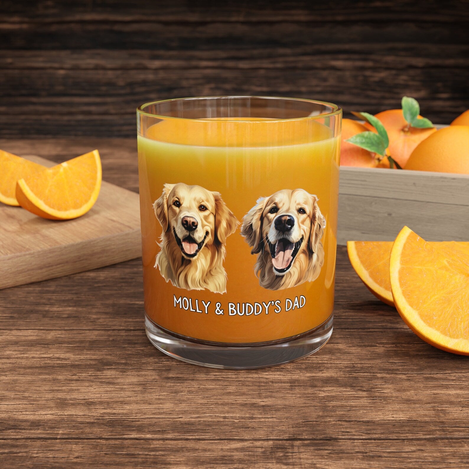 犬 猫 ペット 名入れ 写真 ロックグラス オーダーメイド