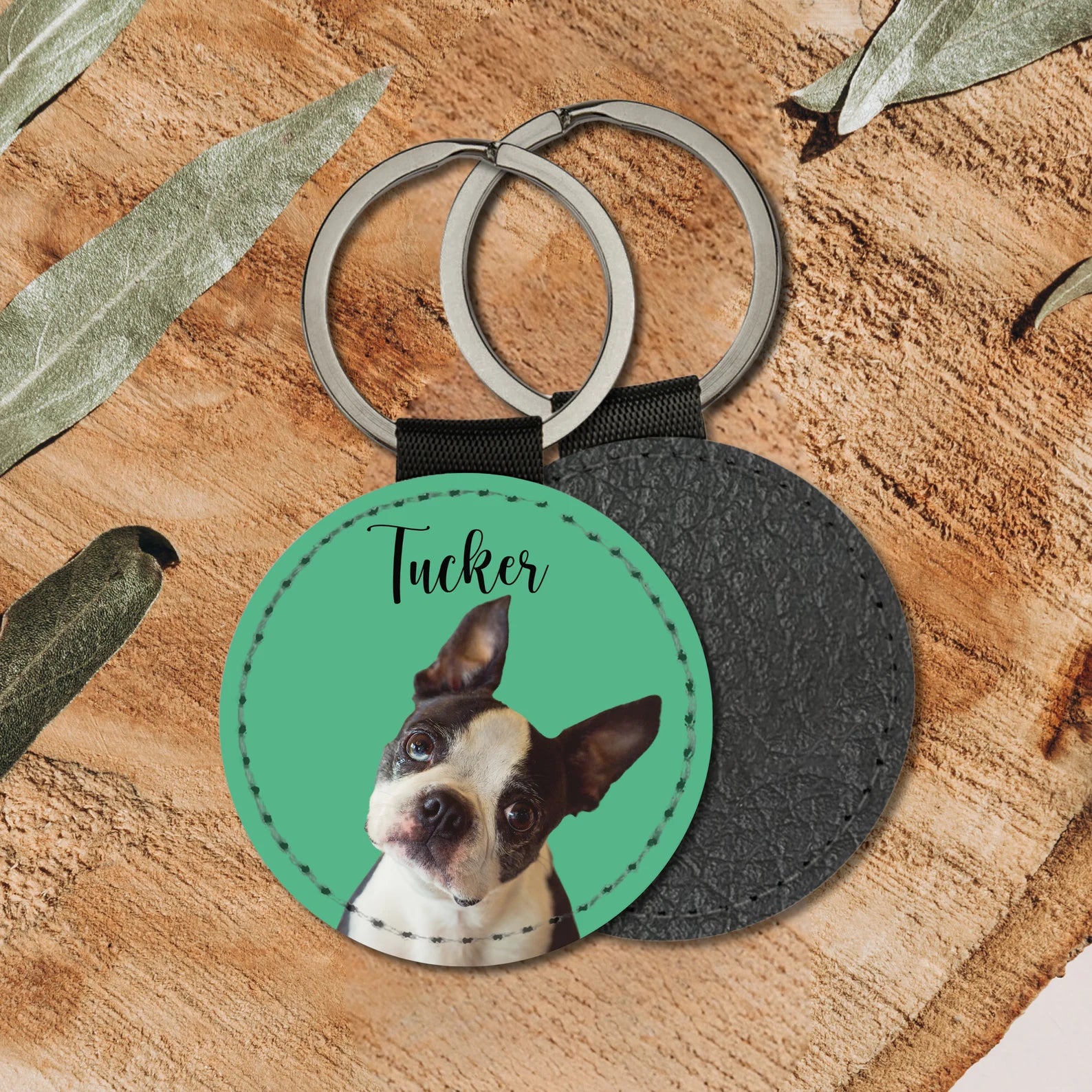 Original key ring made from a photo (from 1 plate)