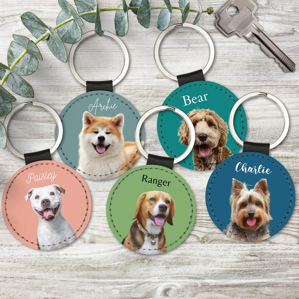 Original key ring made from a photo (from 1 plate)