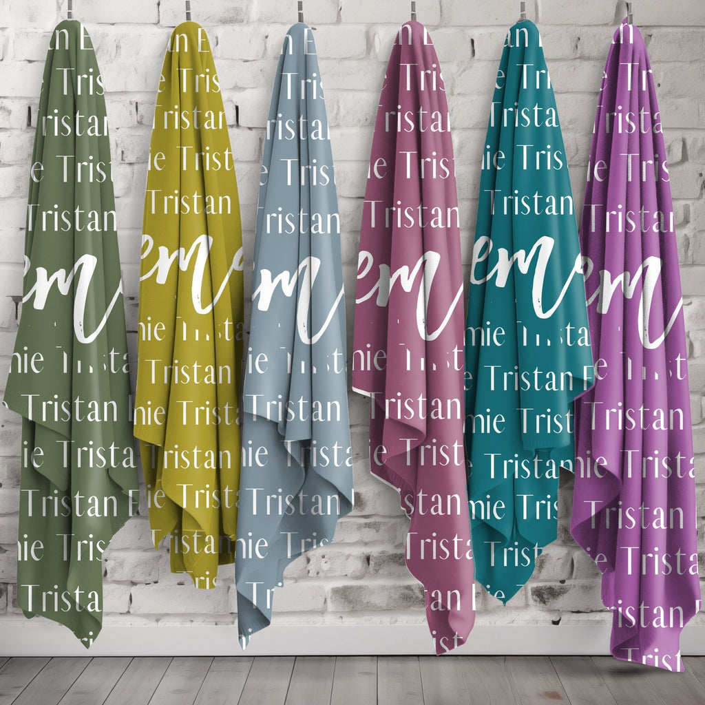 新発売！Memawへの贈り物、Memaw用の個人化されたブランケット、母の日のブランケット - Fallook