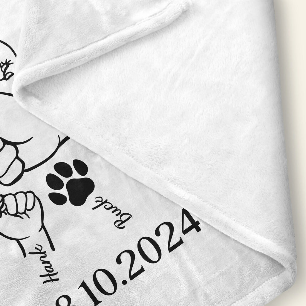 新発売！カスタムパパのチームブランケット、フィストバンプパパとキッズブランケット 父の日 - Fallook