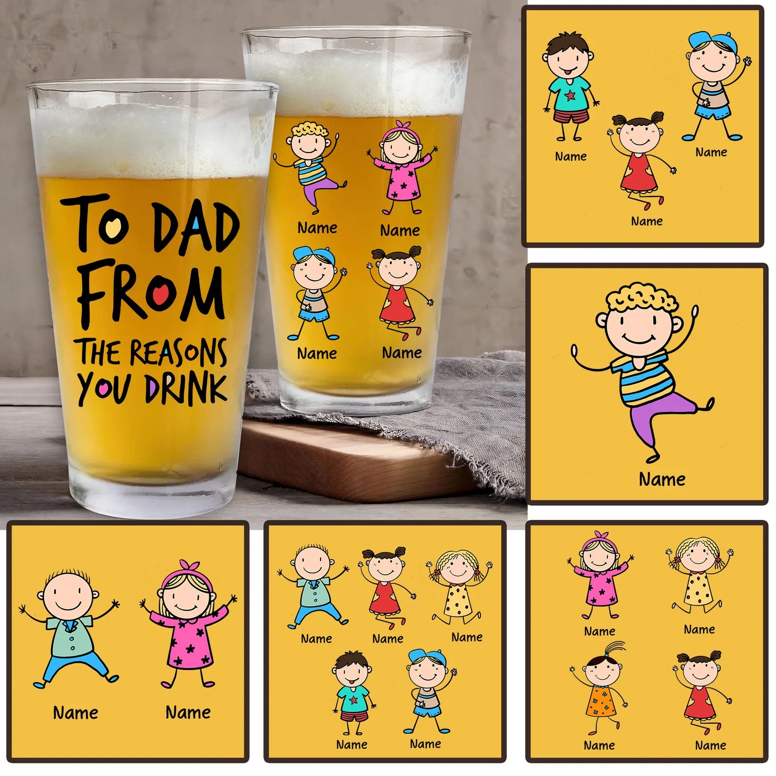 To Dad From The Reason マグカップカスタマイズ  Tumbler