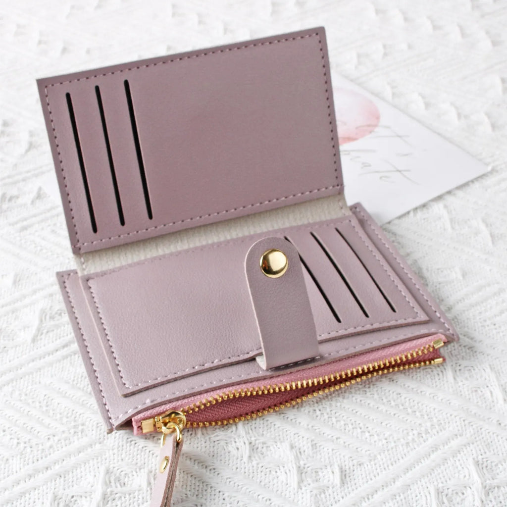 カスタマイズで誕生花 革小銭入れです