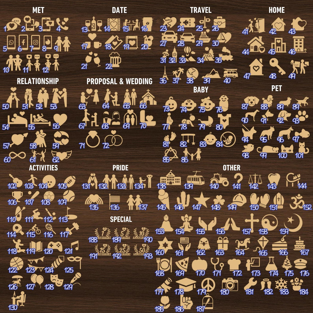 新作～人気のセール！ホットセール！カスタマイズできるラブストーリータイムライン装飾