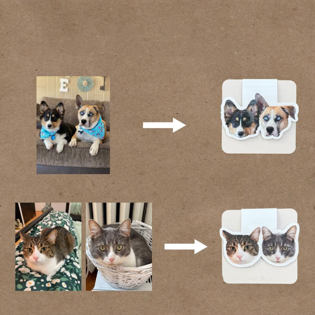 オーダーメイド ペットフォトブックマーク