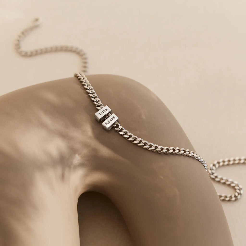 カスタムネームタグネックレス｜刻印入りメンズネックレス｜父の日ギフト