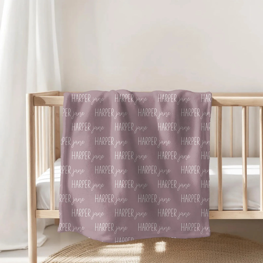[Earth] Baby Gift Name Blanket Boy Girl Baby Baby Child Celebration Gift Birthday Gift
