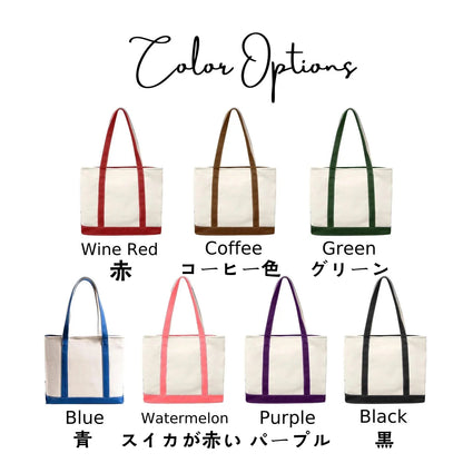 片面刺繡♪キャンバストート 名入れペット写真による作成トートバッグ♪ お散歩バッグ♪おしゃれバッグ♪