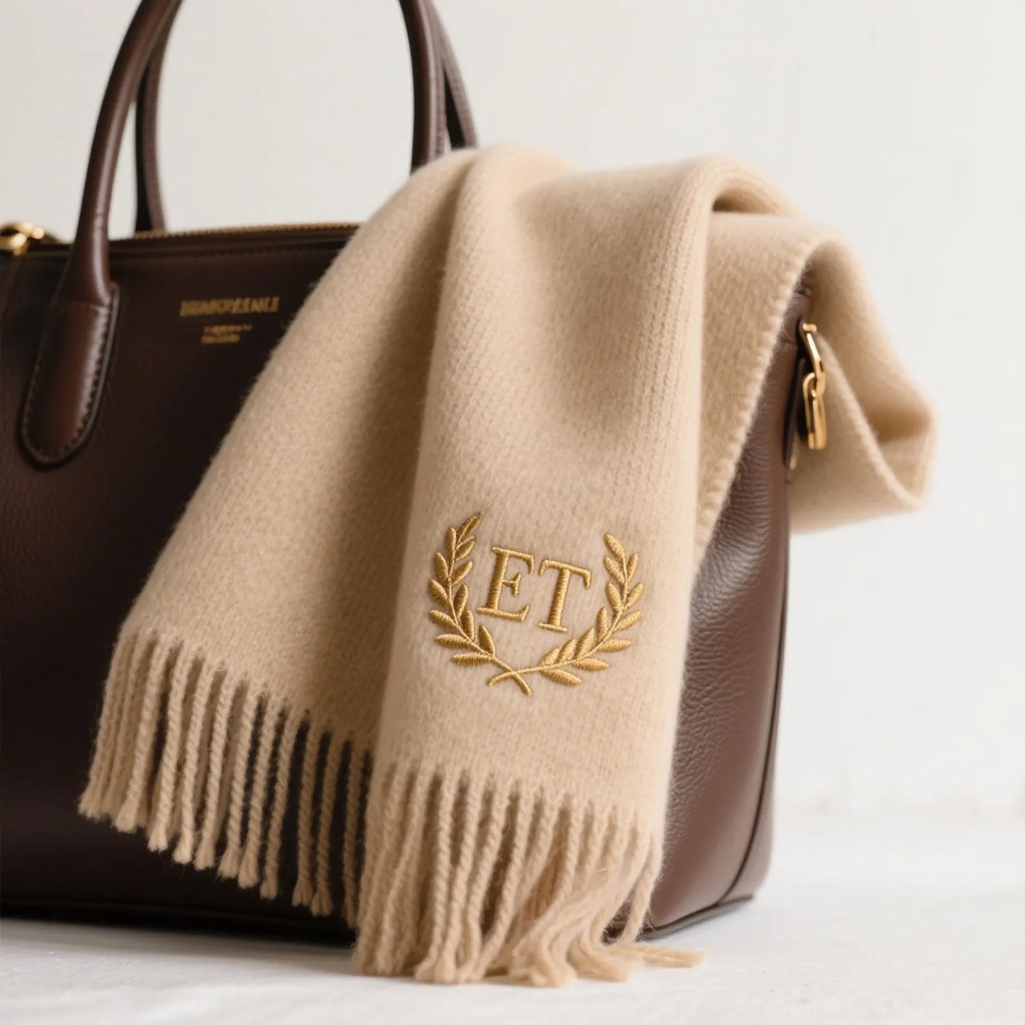 商店風－刺繍のカスタマイズマフラー02