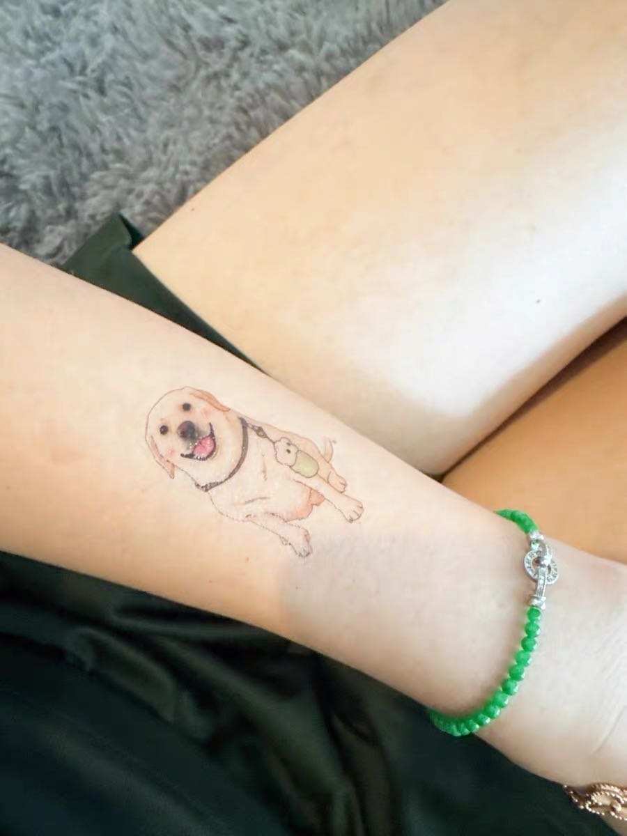 New！【オーダーメイド】ペット肖像タトゥー