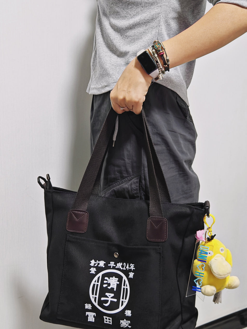 NEW ARRIVAL! オリジナルカスタマイズ【商店風】上質トート 斜めがけ 2way キャンバスバッグ