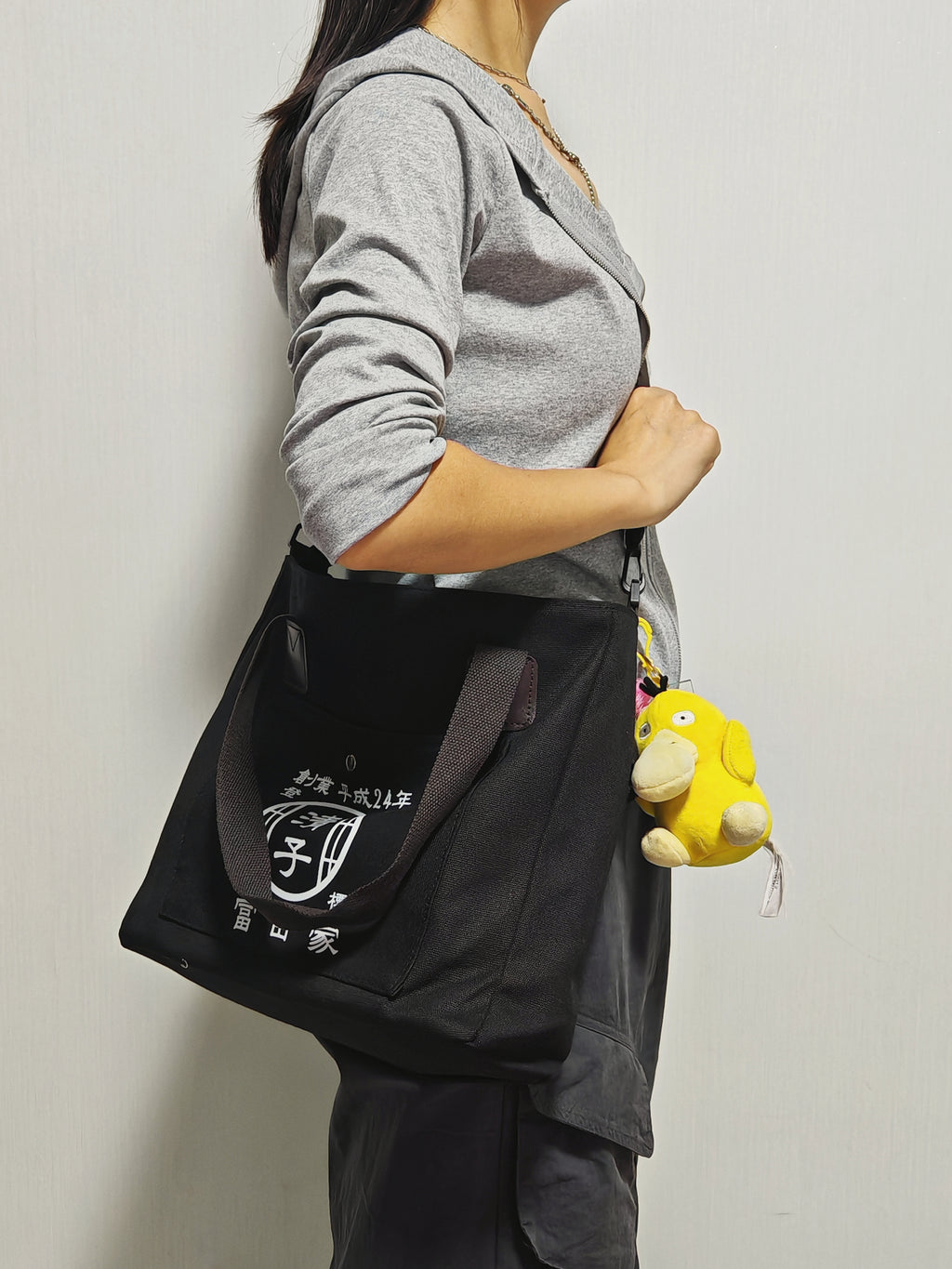 NEW ARRIVAL! オリジナルカスタマイズ【商店風】上質トート 斜めがけ 2way キャンバスバッグ