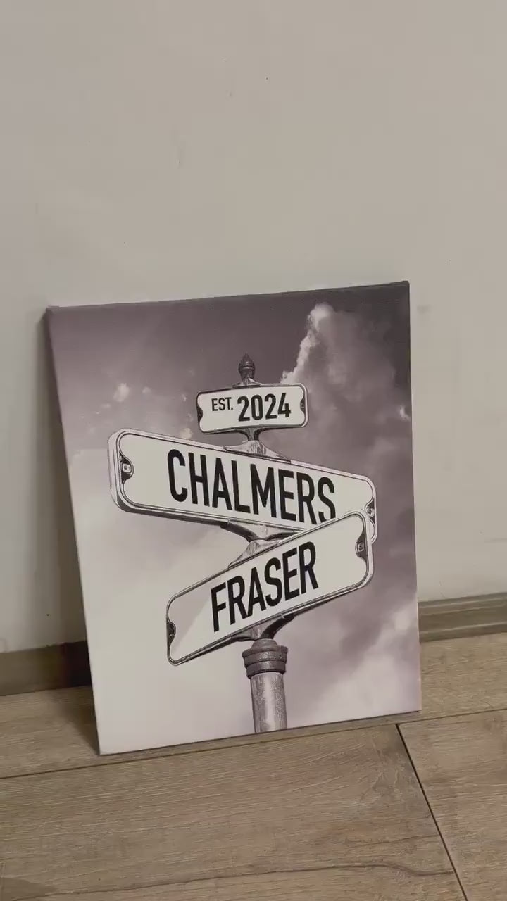 ❗️送料は無料 カスタムズック多色額縁 道路標識 掛け絵 ｜黒白