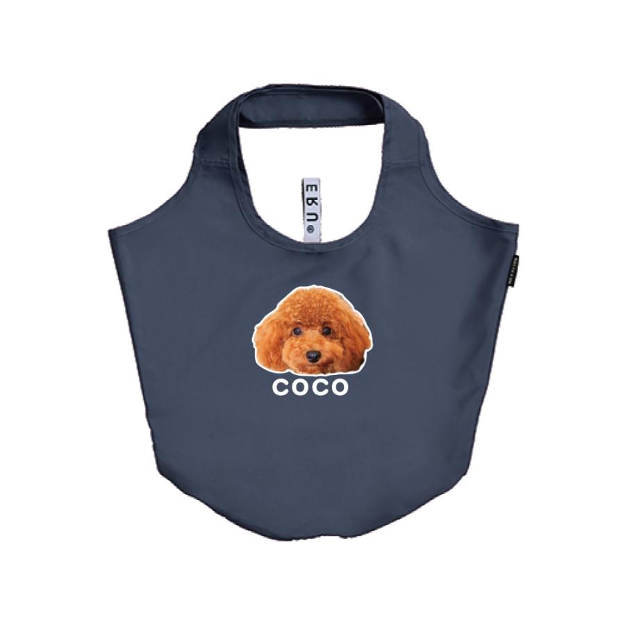 ペット 写真 グッズ うちの子プリント エコバッグ 写真プリント マイバッグ お買い物バッグ - Fallook