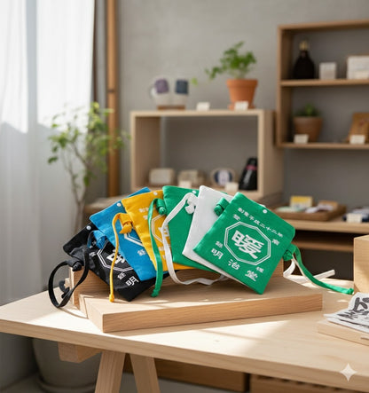 NEW ARRIVAL! 2026 カスタマイズされたクロスボディキャンバス携帯電話ポーチ☆商店風☆