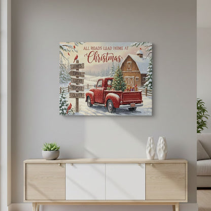 ❗️送料は無料 カスタム クリスマス ファームハウス キャンバス