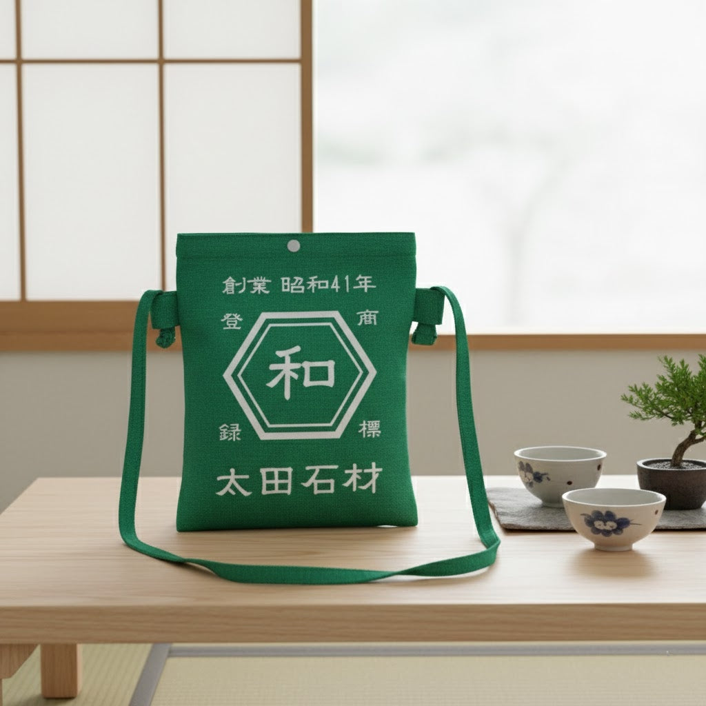 NEW ARRIVAL! 2026 カスタマイズされたクロスボディキャンバス携帯電話ポーチ☆商店風☆