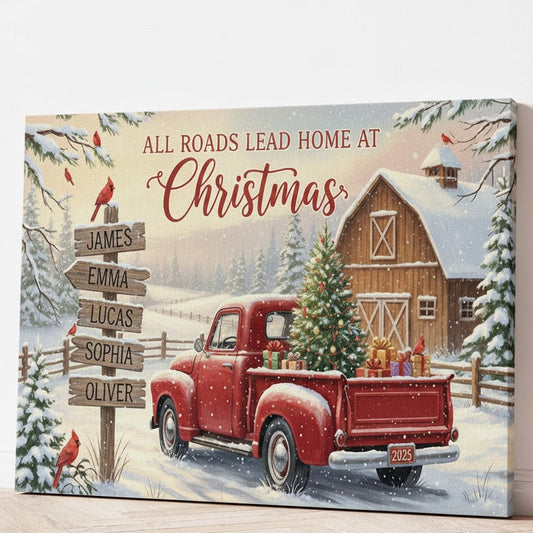 ❗️送料は無料 カスタム クリスマス ファームハウス キャンバス