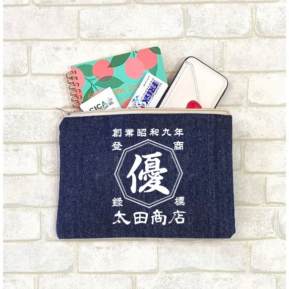 商店風－デニムポーチ - Fallook