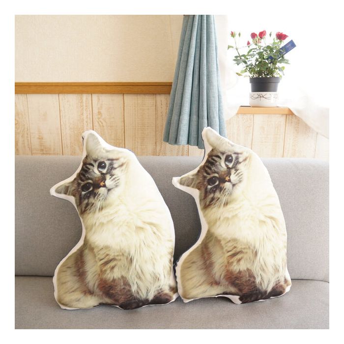 世界にひとつだけ♪オリジナルクッション·写真でオーダーメイド01-ペット - Fallook