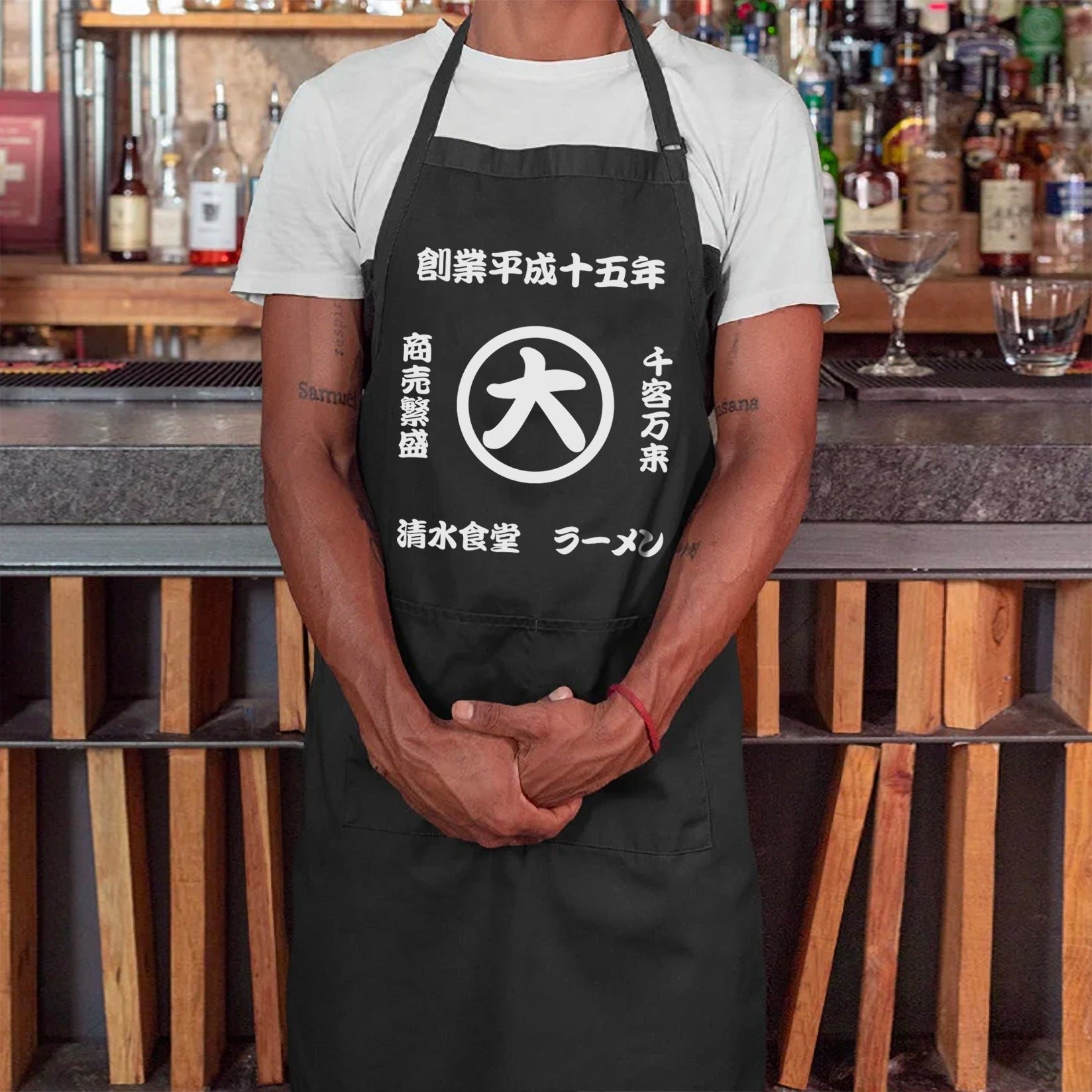 商店風－エプロン♪前掛け ポケット付き - Fallook