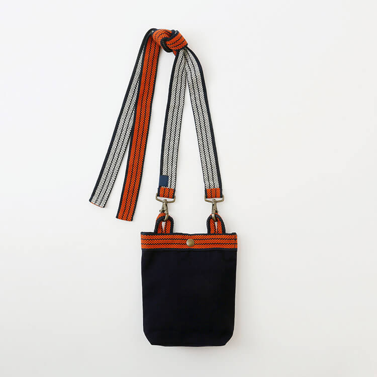 商店風 帆前掛けショルダーバッグ 名入り和風小物 - Fallook