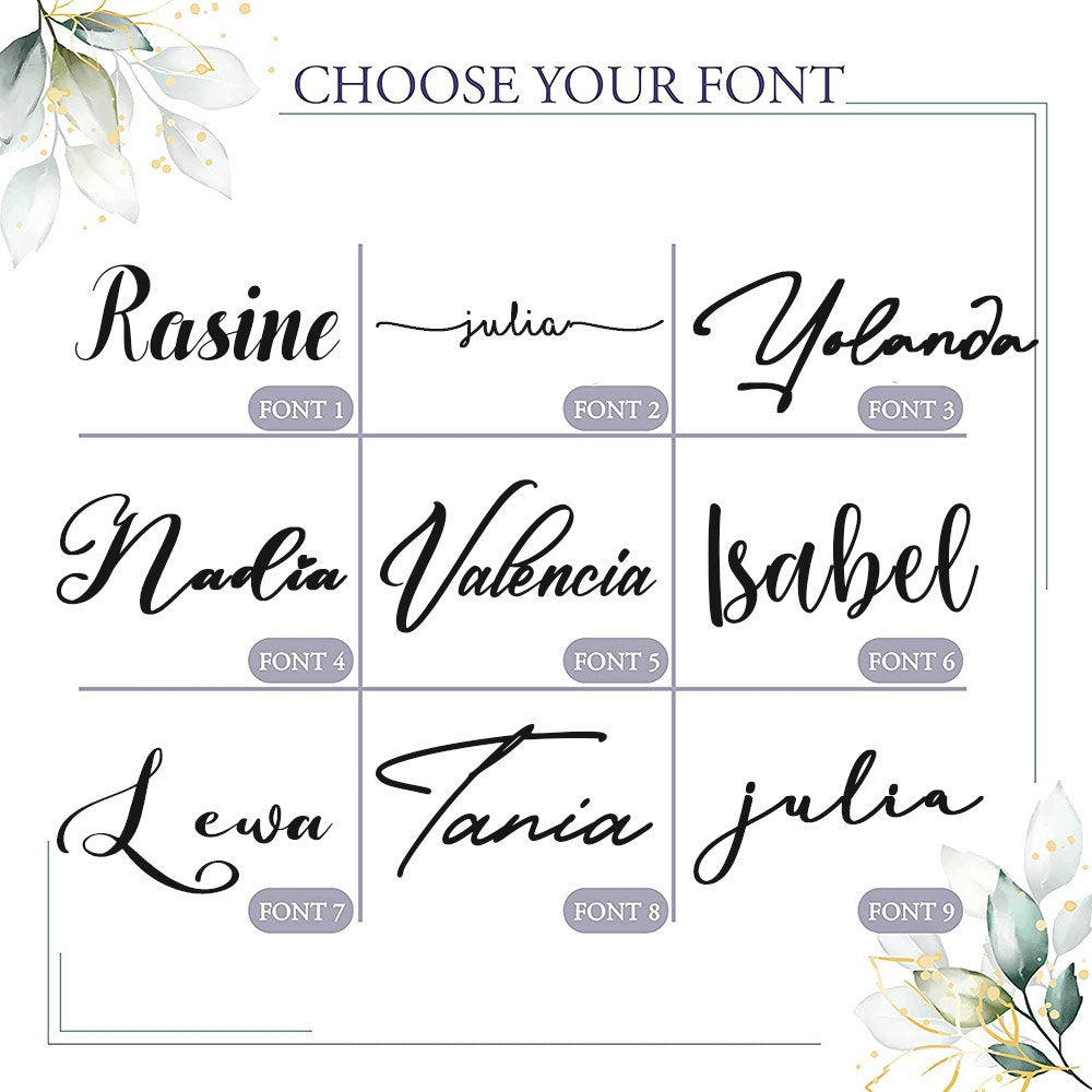 名入れ誕生花 アクセサリー収納ボックス♬ - Fallook